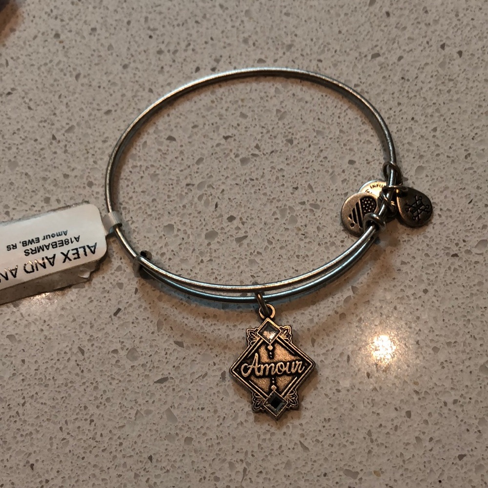 Alex and Ani Silver Amour Bracelet